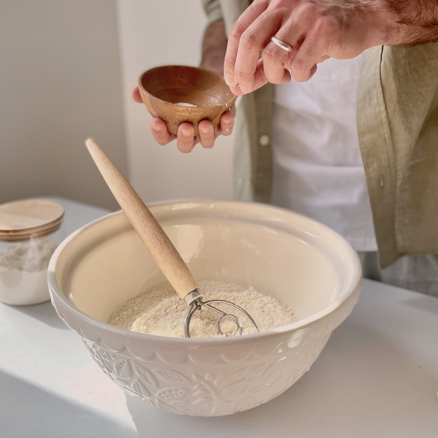 Sourdough Kit, Round Basket, 10 inches or 9 inches