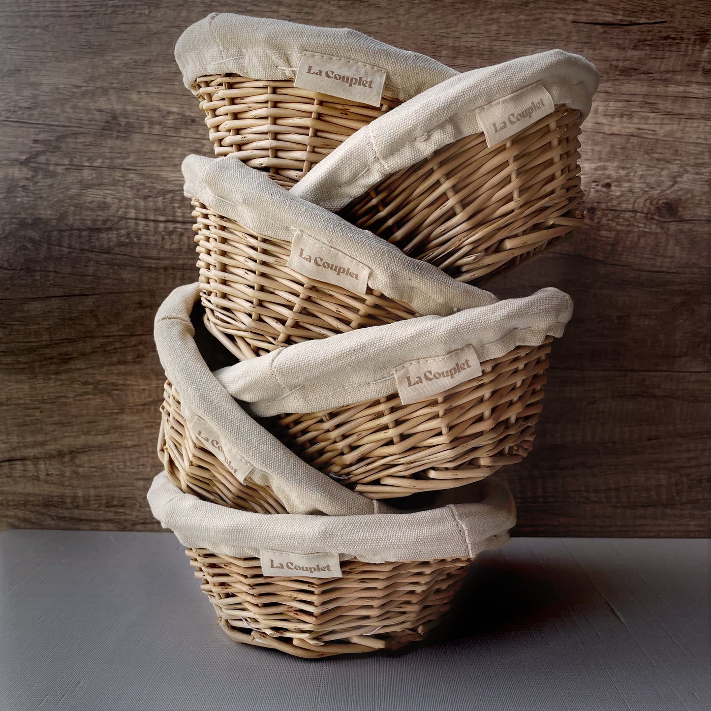 Sourdough Proofing Basket, Wicker, Round, 8 inches