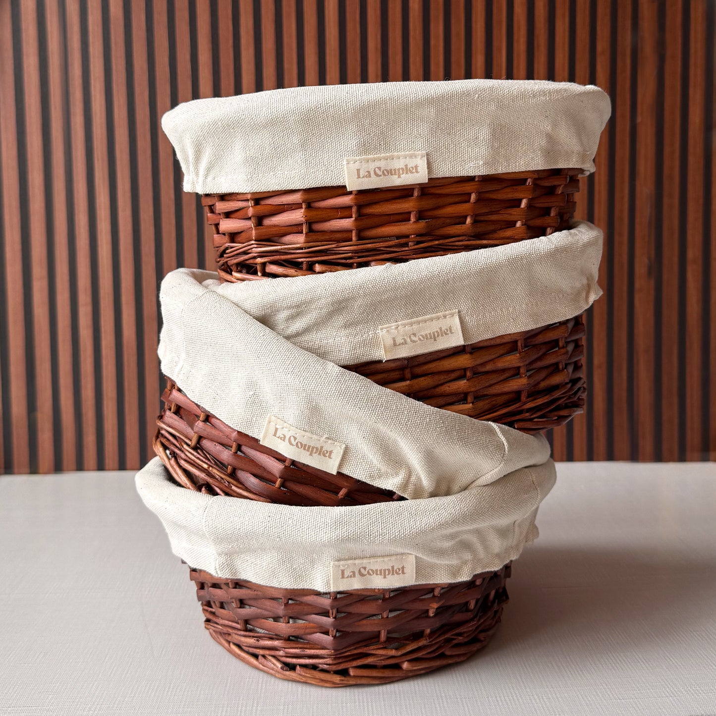 Handmade Round Sourdough Proofing Basket: Bonnet & Brush Included, 9 inches.