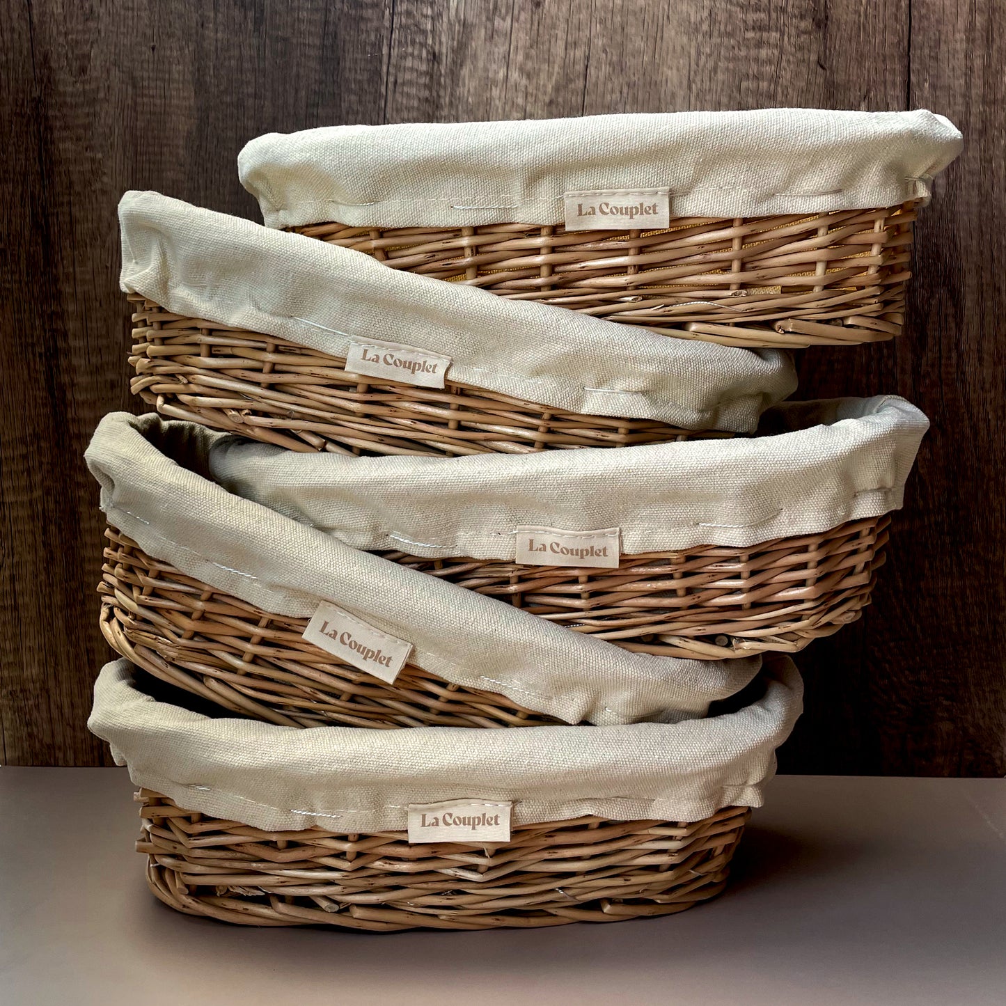 Sourdough Proofing Basket, Wicker, Oval, 12 inches