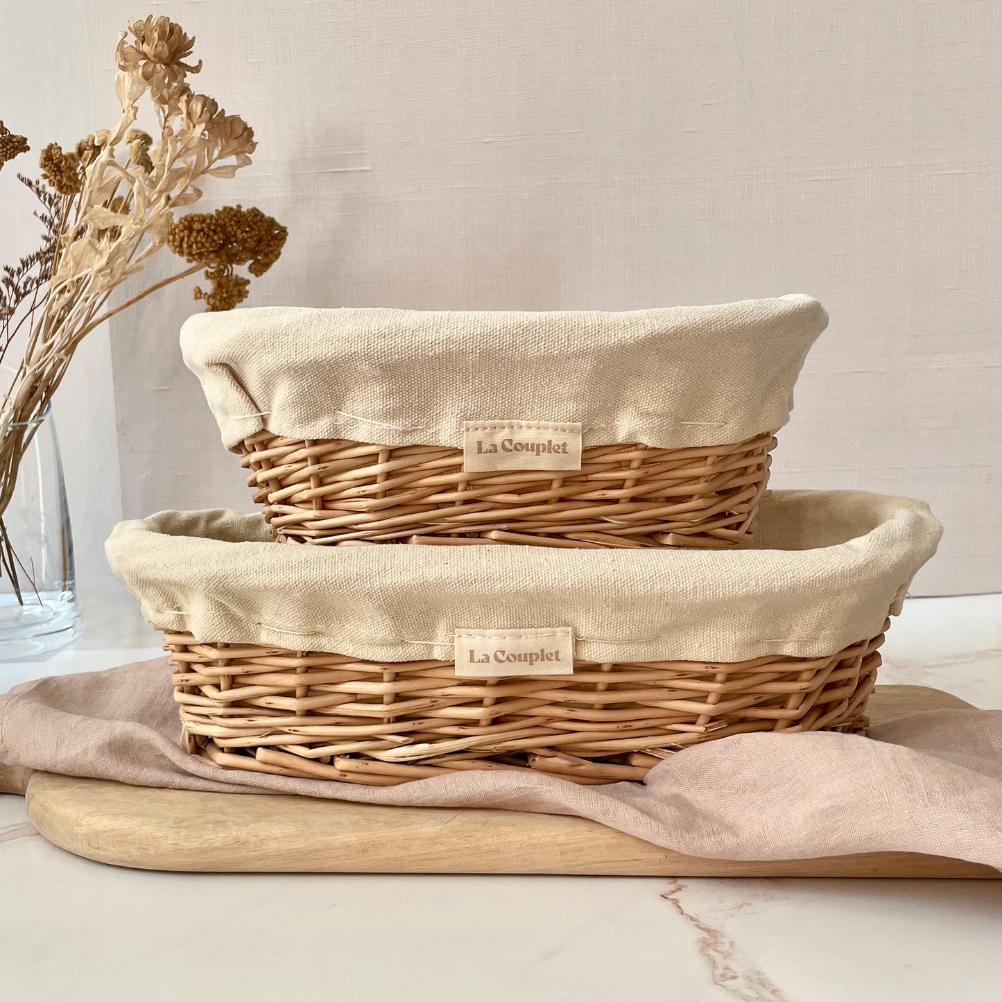 Sourdough Proofing Basket, Wicker, Oval, 9 and 12 inches