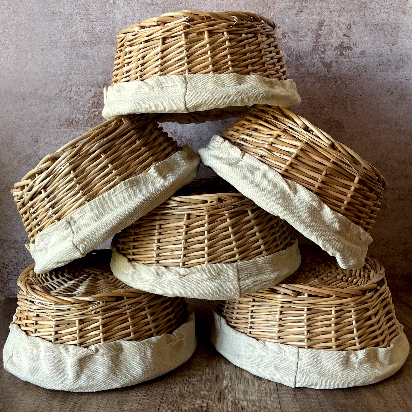 Sourdough Proofing Basket, Wicker, Round, 8 inches