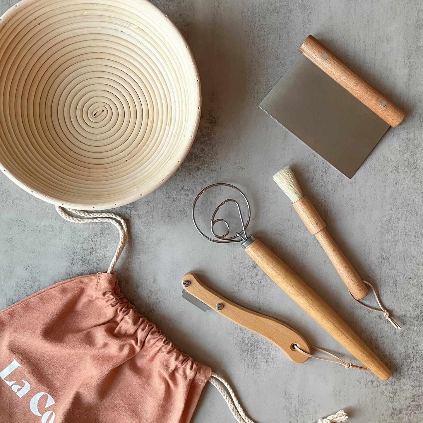 Sourdough Kit, 2nd Edition, Round Basket, 8, 9, 10 inches