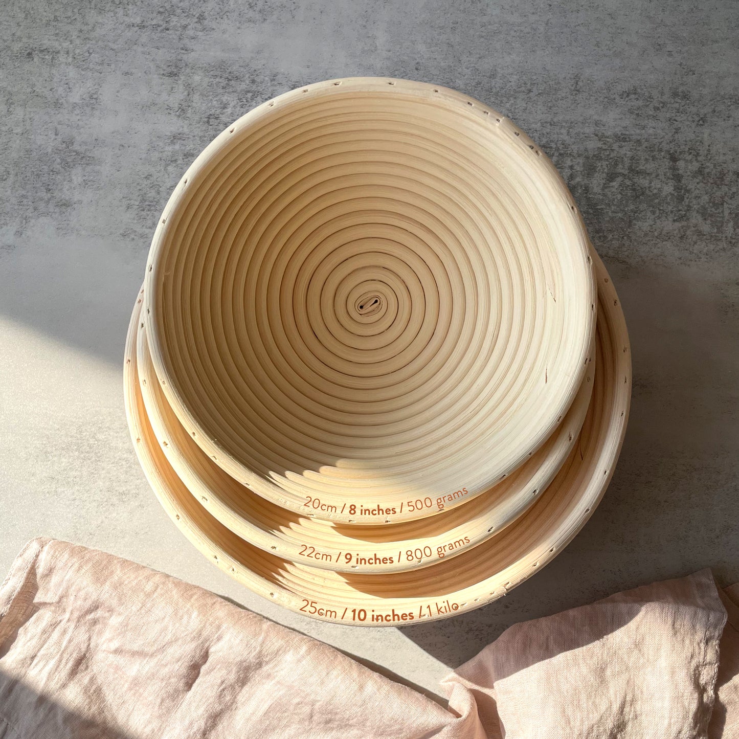Sourdough Kit, 2nd Edition, Round Basket, 8, 9, 10 inches