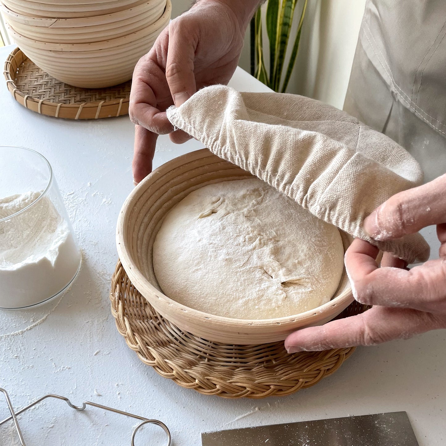 Sourdough Kit, 2nd Edition, Round Basket, 8, 9, 10 inches