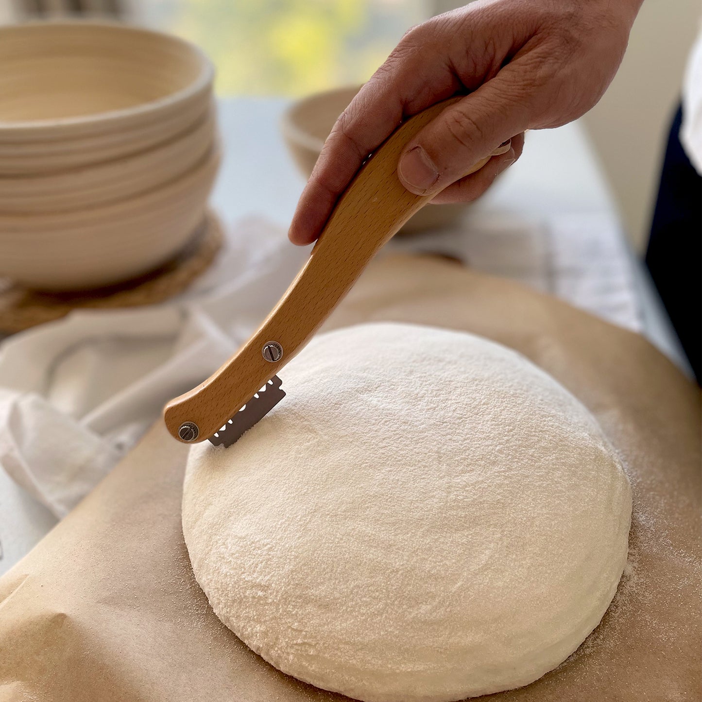 Sourdough Kit, 2nd Edition, Round Basket, 8, 9, 10 inches