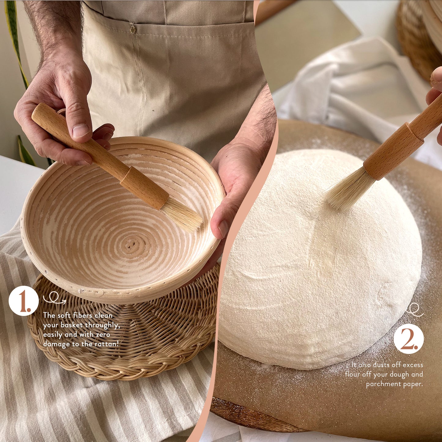 Sourdough Kit, 2nd Edition, Round Basket, 8, 9, 10 inches
