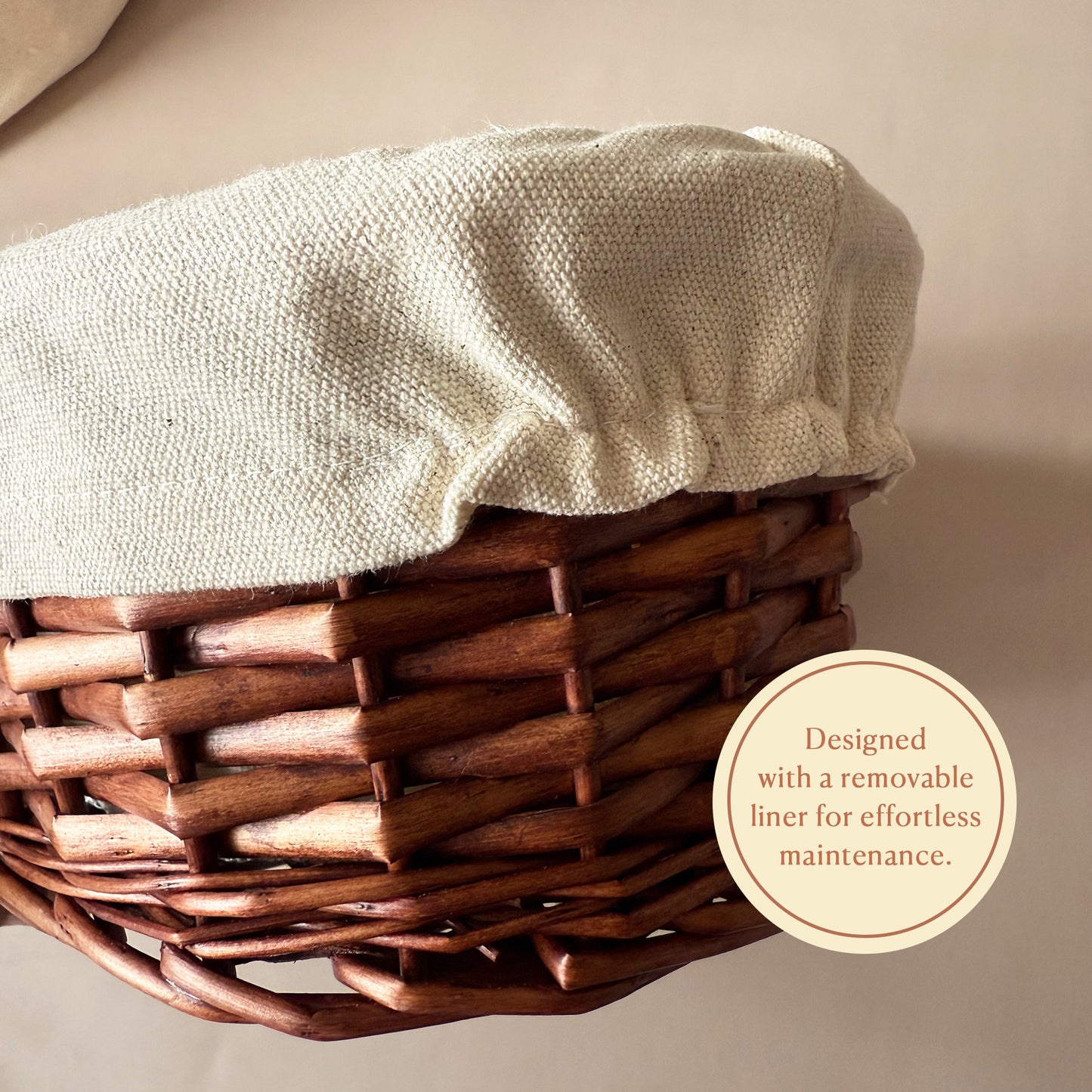 Handmade Oval Sourdough Proofing Basket: Bonnet & Brush Included, 9 inches.