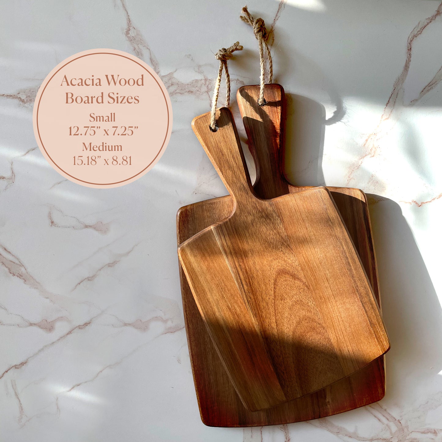 Wood Board, Acacia Cutting Board, Serving Board, Hostess Gift